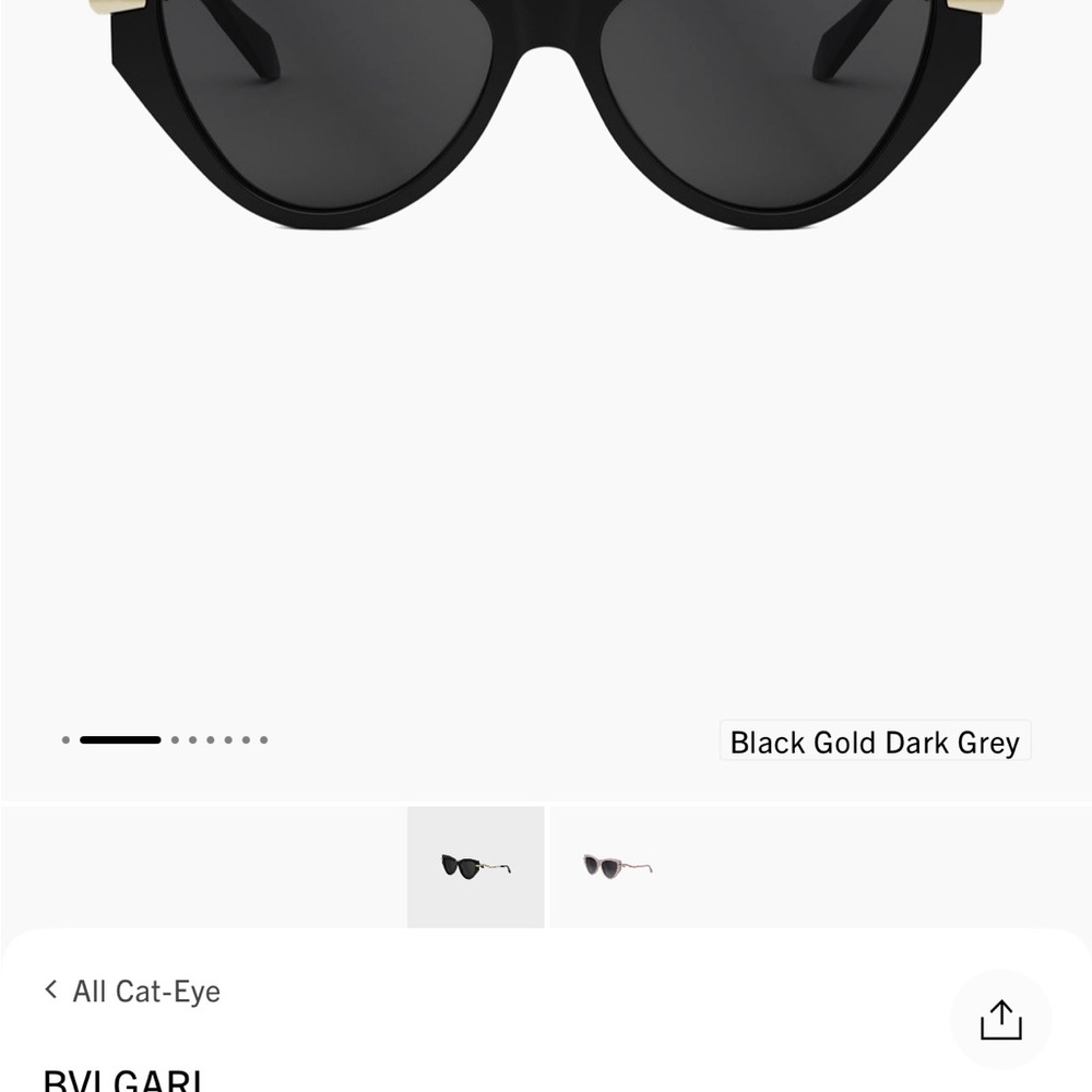 Bulgari Purple Sunglasses with Case